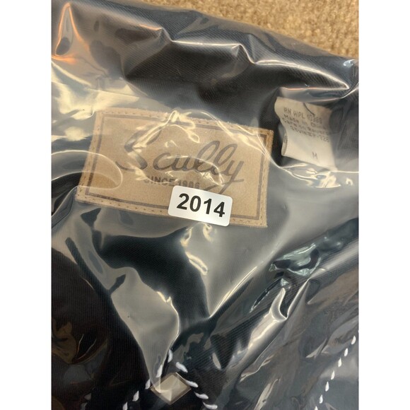 Scully Shirt Mens M Western Long Sleeve Embroidered Diamond Snap Cowboy - Picture 8 of 8